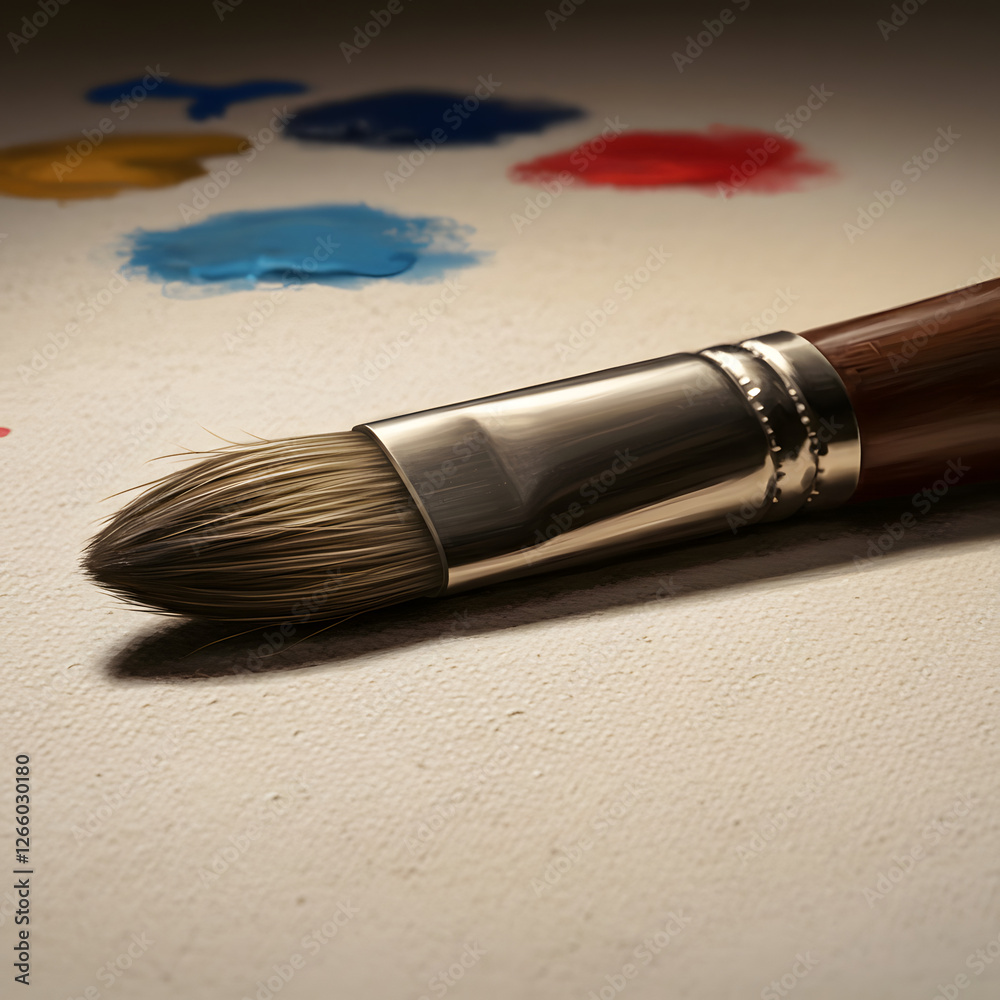 Fototapeta premium brush and paint