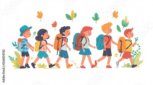 Geometrical Shape Concept for Kids Summer Camp Design
