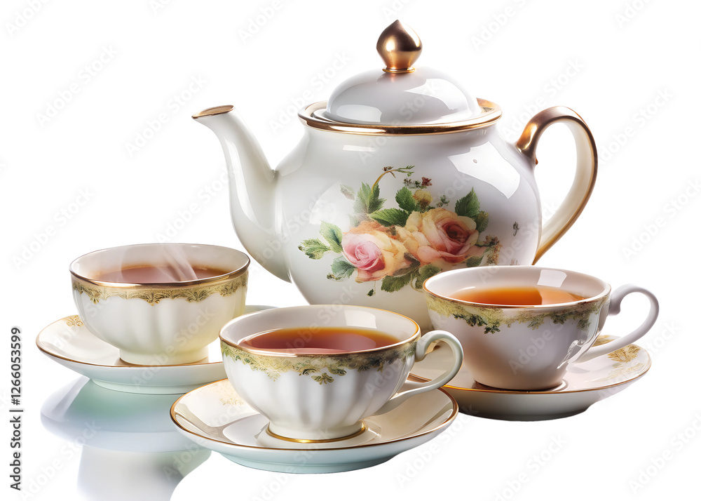 cup of tea and teapot cup of tea and teapot