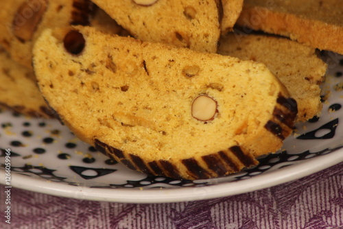 Traditional Moroccan Cookie known as Fekkas photo