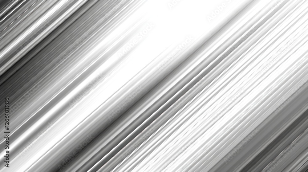 Obraz premium Diagonal gray and white lines abstract background