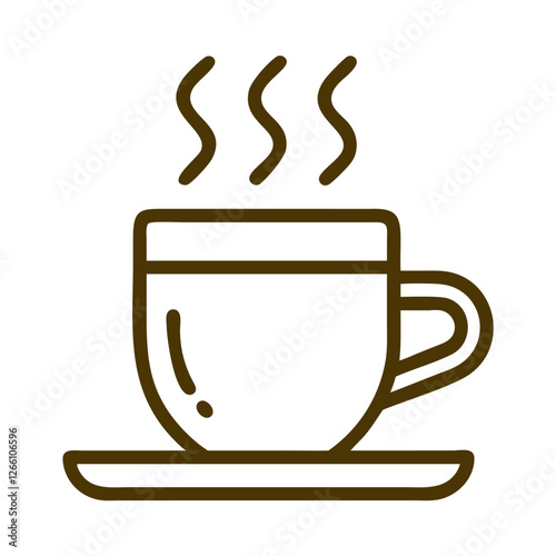 Coffee culture classic cup icon