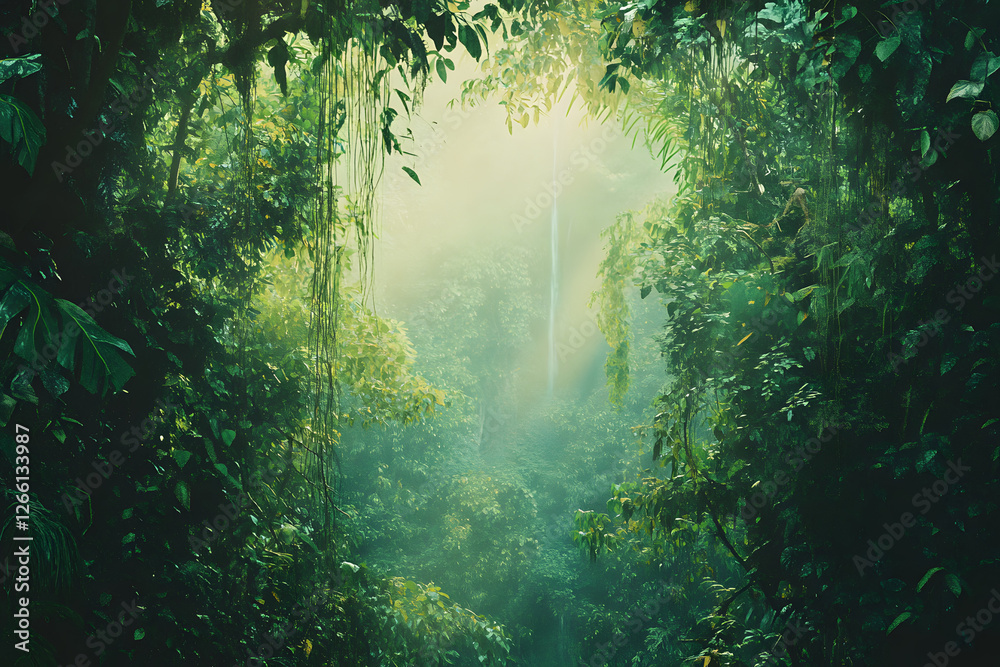 Fototapeta premium Jungle Canopy Secrets