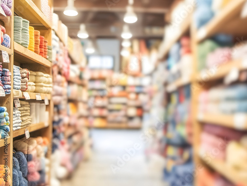 Wallpaper Mural A cozy craft store filled with colorful yarns and fabrics inviting creativity and inspiration Torontodigital.ca