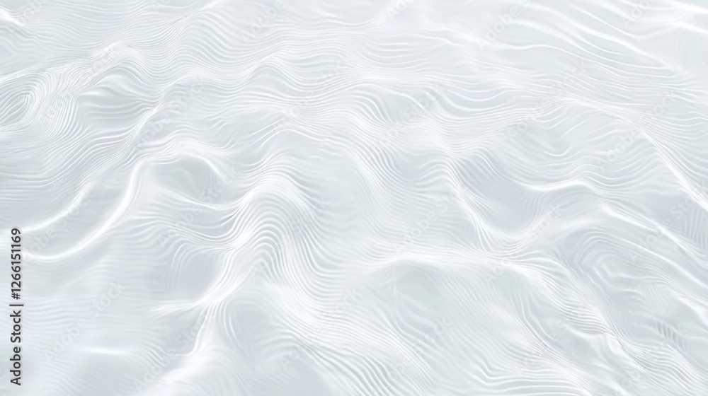 A smooth and serene white abstract background with subtle wave patterns. The design conveys a sense of calm and tranquility. A smooth and serene white abstract background with subtle wave patterns. The design conveys a sense of calm and tranquility.