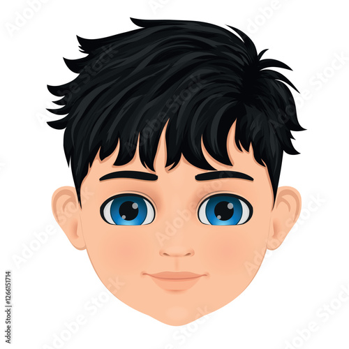 portrait of a little boy