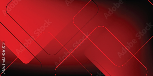 Red abstract modern background. Suit for business, institution, conference, party, Vector illustration
