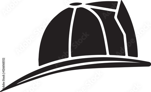 An illustration of a firefighter's helmet