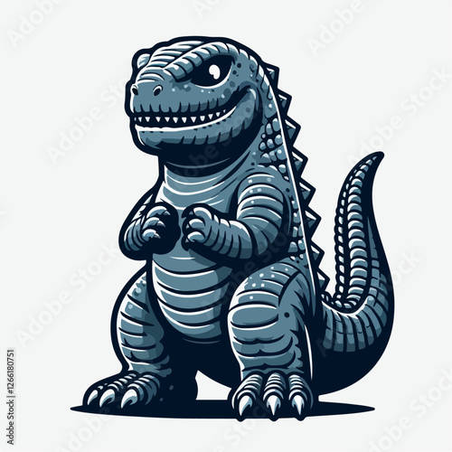 Godzilla vector illustration