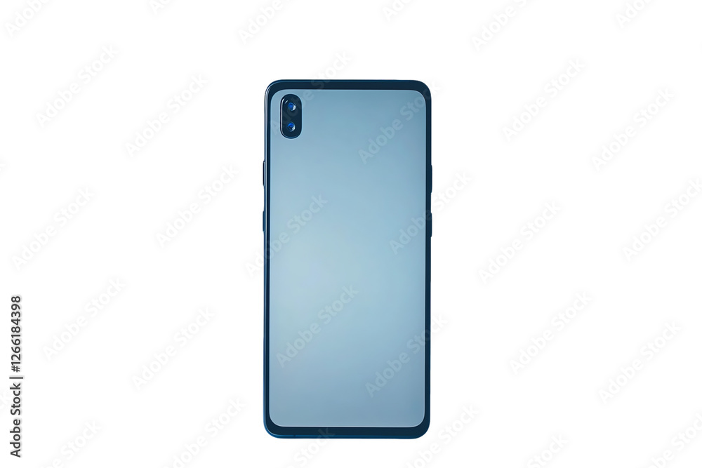 Elegant Light Gray Smartphone Back Design Elegant Light Gray Smartphone Back Design