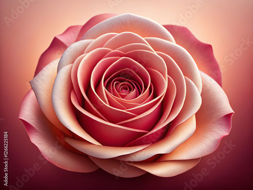 pink rose on black background