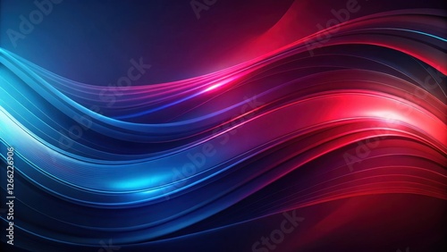 Dark red gradient background with deep abstract shapes and vibrant blue undertones, giving a sense of energy and dynamism , Dynamic, Vibrant Blue