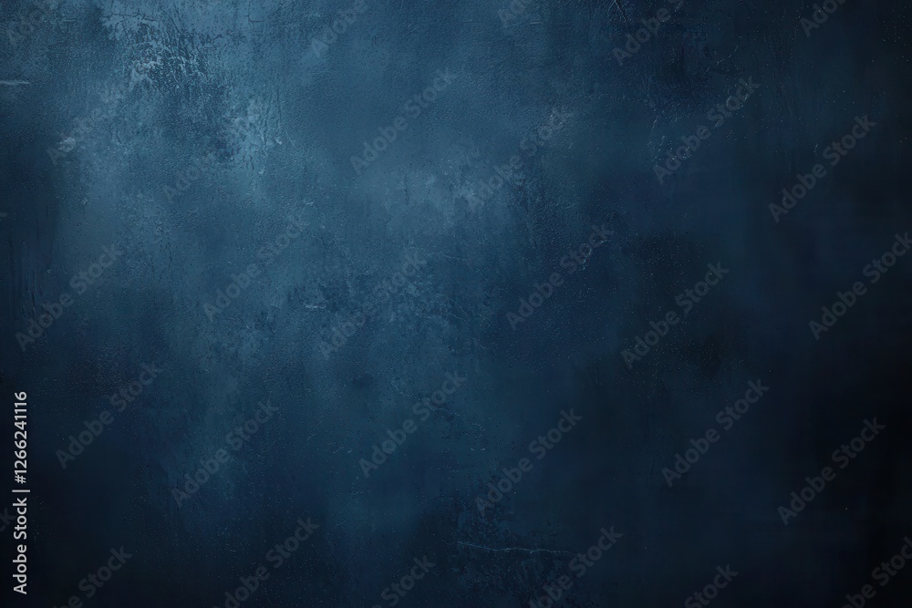 Dark Abstract Background with Textured Blue and Black Tones