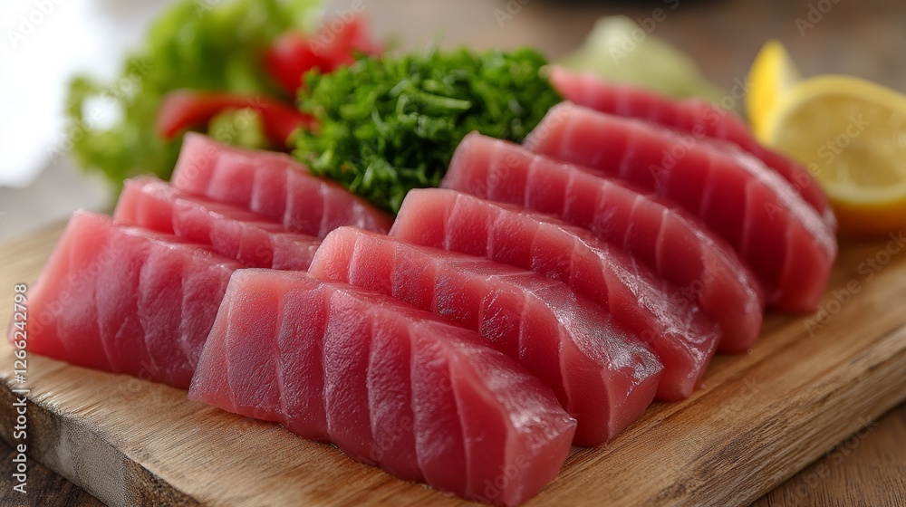 Delicious photos of tuna sashimi food photography Delicious photos of tuna sashimi food photography