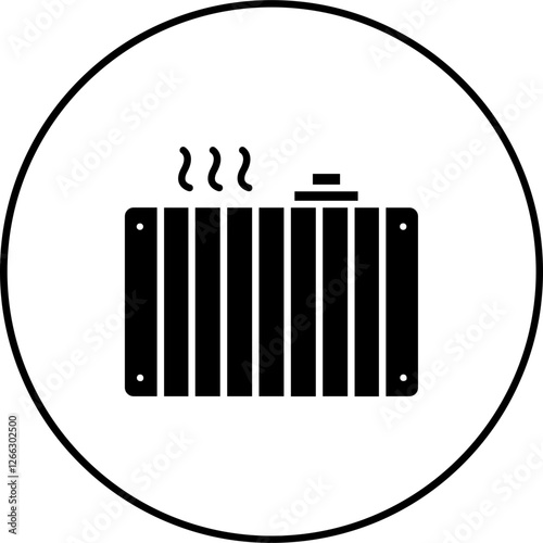 Car Radiator Icon