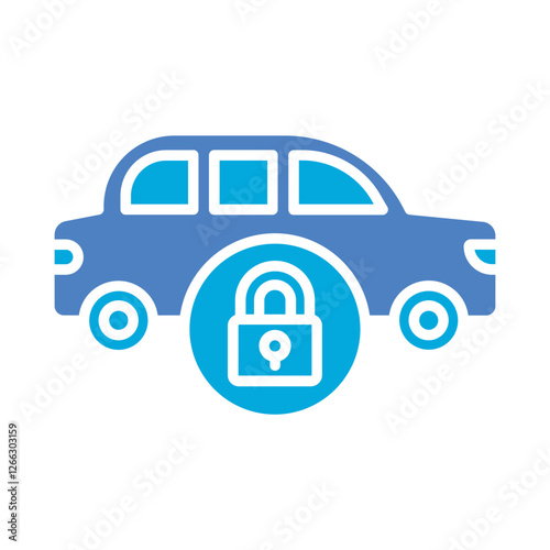 Locked Car Icon