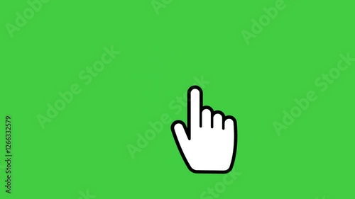 click here green screen button for social media video editing