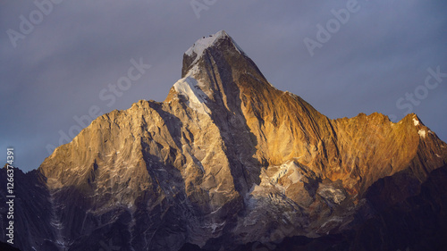 The highest peak of Mount Siguniang, Yaomei Peak photo