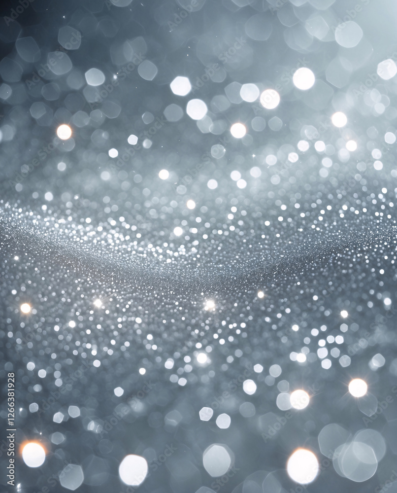 Dreamy Metallic Abstract Landscape with Silver Bokeh Lights and Shimmering Sprinkle Glitters Against Dark Background Macro Photography Wallpaper Background Inspiration Dreamy Metallic Abstract Landscape with Silver Bokeh Lights and Shimmering Sprinkle Glitters Against Dark Background Macro Photography Wallpaper Background Inspiration