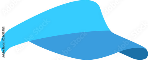 Blue Golf Visor