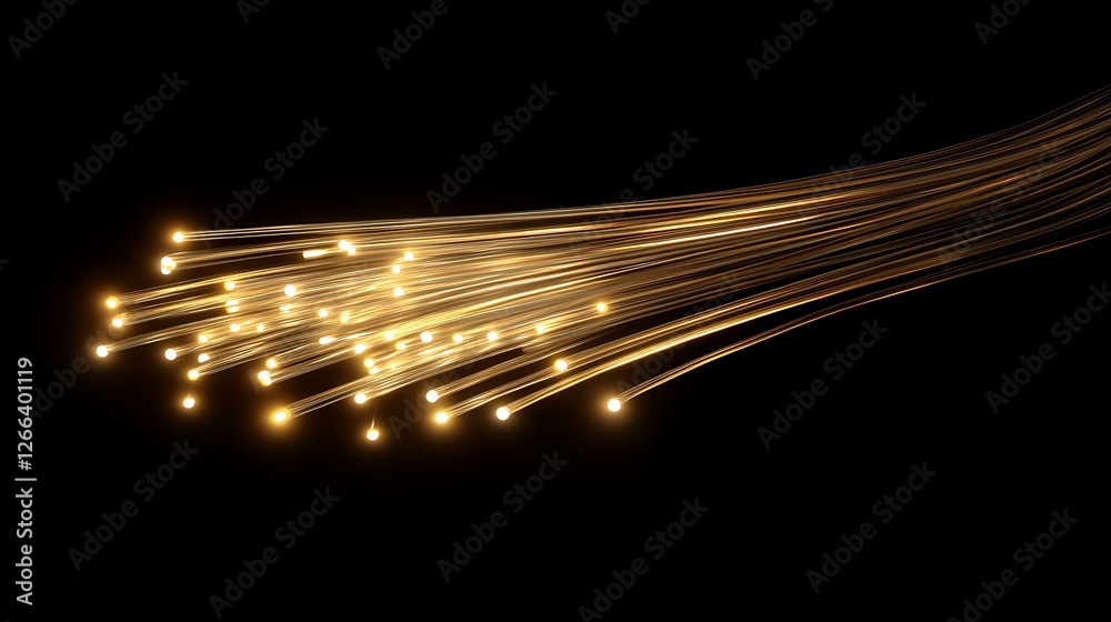 custom made wallpaper toronto digitalIlluminating the Digital Age: A Stunning Visual of Fiber Optics