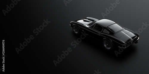 A minimalist black background