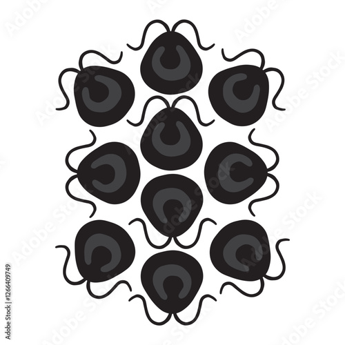 Gonium glyph icon