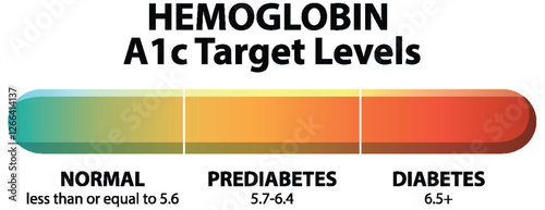 Hemoglobin A1c Target Levels Chart