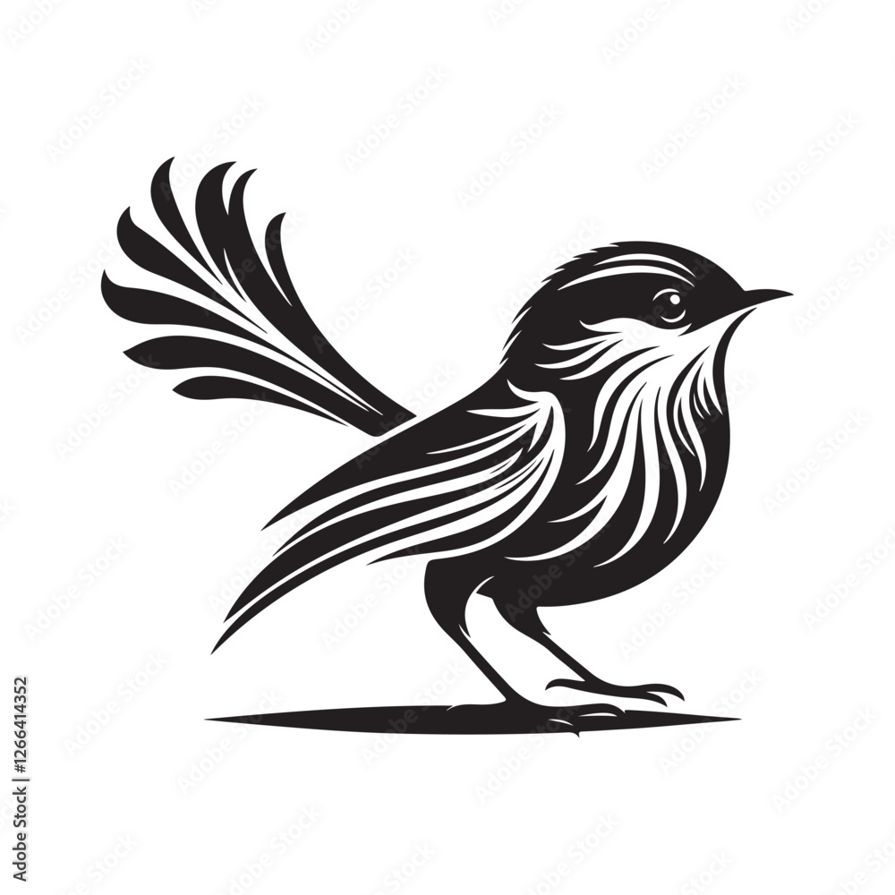 Obraz premium bird on a white background