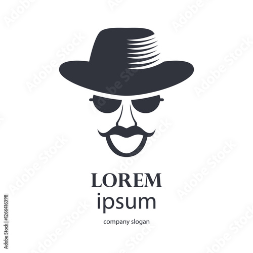 logo design for someone who wears glasses and is smart