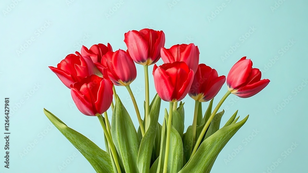 Vibrant Red Tulips Bringing Joy and Freshness to Any Space Vibrant Red Tulips Bringing Joy and Freshness to Any Space