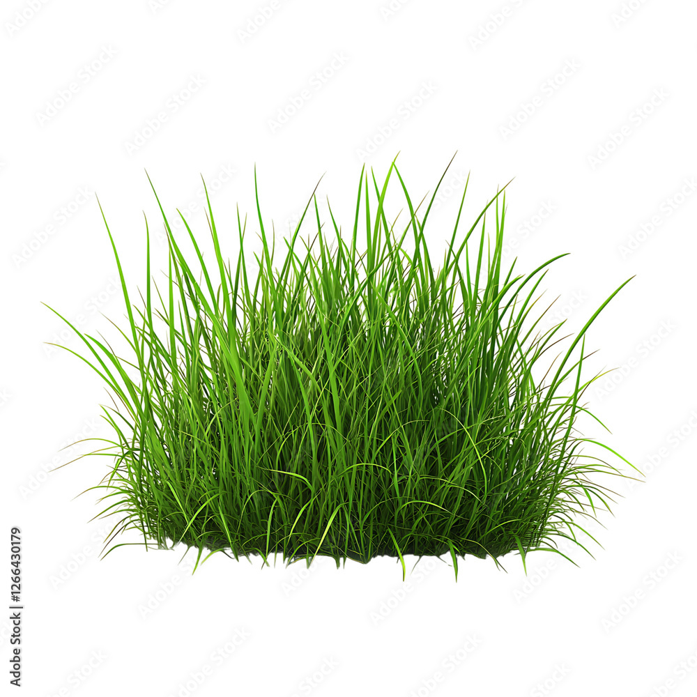 grass Advertisement isolated on white background full depth of field grass Advertisement isolated on white background full depth of field