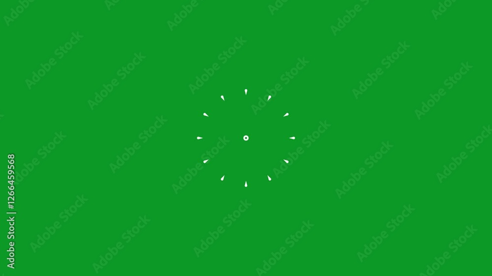 Circle Burst Firework Modern Design Elements for Video Decoration Green Screen Background 4K, fireworks, celebrate, explosion, festival, festive, fire, exploding, explode, cut-out, burst, circle