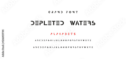 Minimal modern logo alphabet fonts. Typography minimalist urban sana serif digital fashion future creative logos fonts. vector illustration