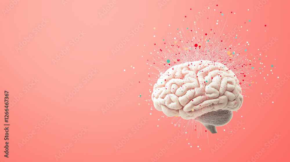 Brain Burst: A captivating visual representation of the human brain exploding with vibrant colors and intricate details, symbolizing the vast potential and endless possibilities of human thought. Brain Burst: A captivating visual representation of the human brain exploding with vibrant colors and intricate details, symbolizing the vast potential and endless possibilities of human thought.