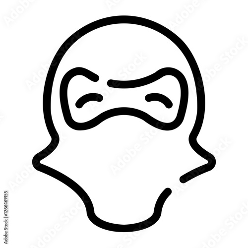 hacker Line Icon