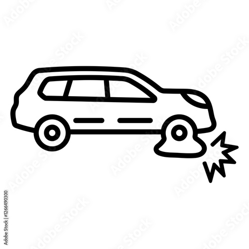 flat tire