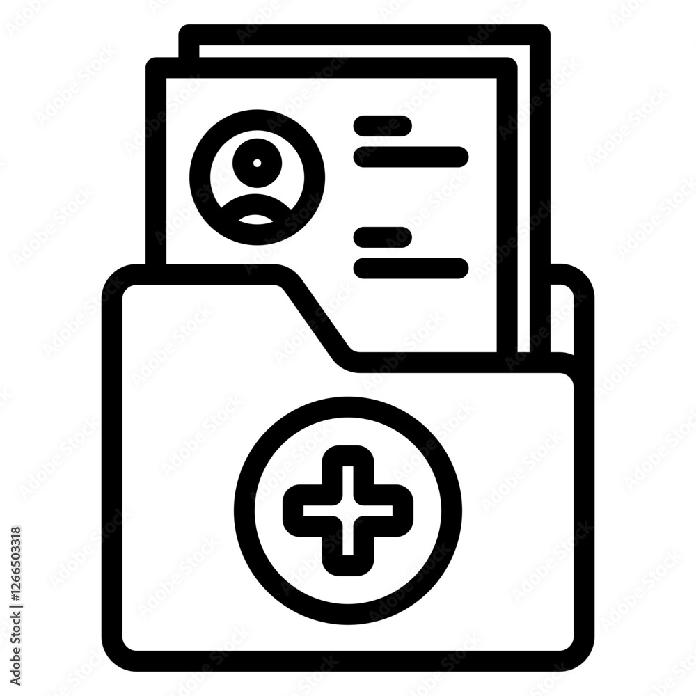 Obraz premium Medical report