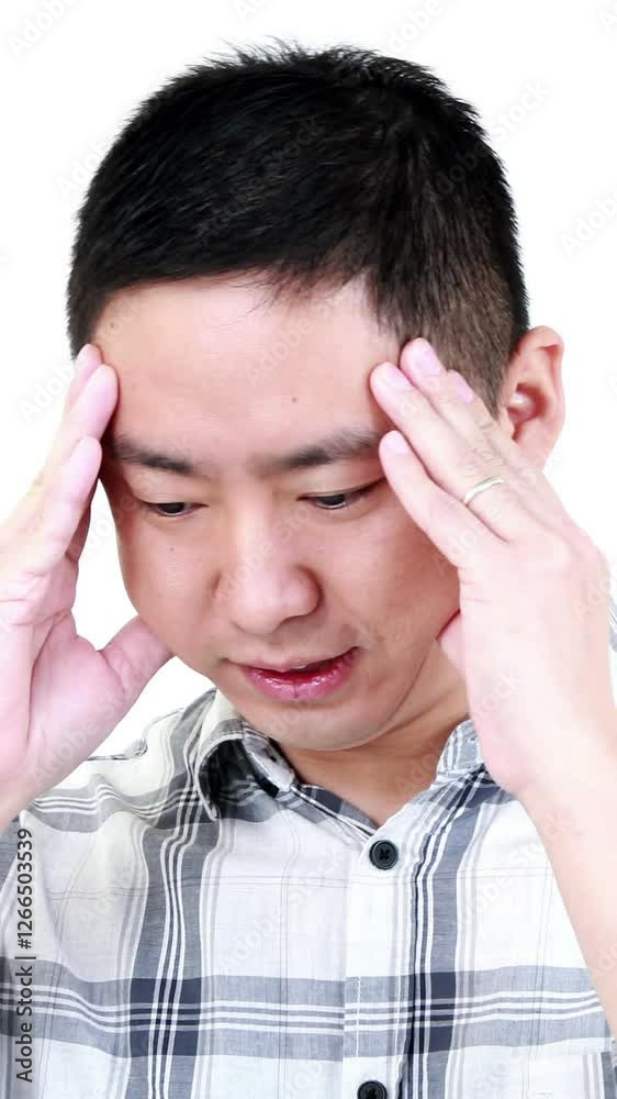 Frustrated man Frustrated man