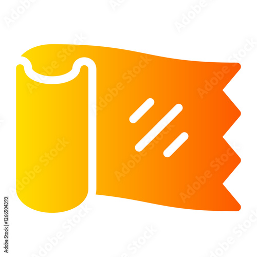 plastic wrap gradient icon
