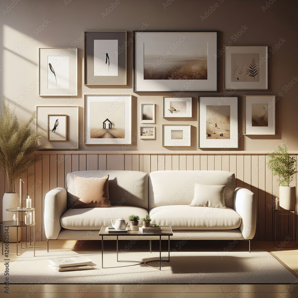 Fototapeta premium modern living room