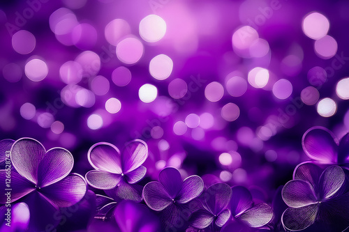 Abstrakter zart violetter Bokeh-Hintergrund photo