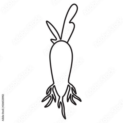 Storage Roots line icon