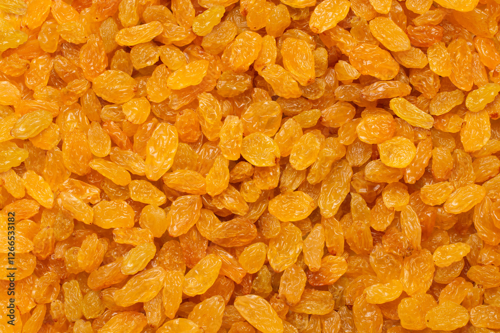 Golden raisins texture background. Golden raisins texture background.
