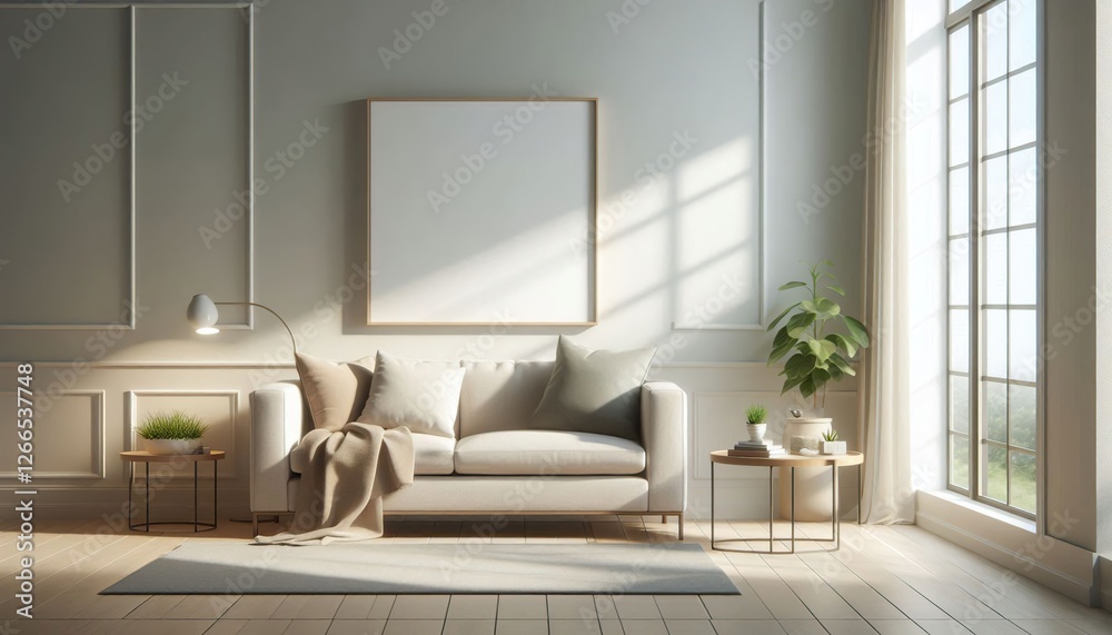 Fototapeta premium interior of a modern living room