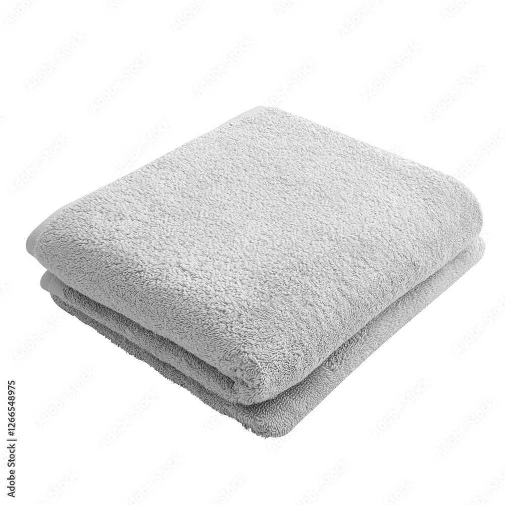 white towel isolated on a transparent background white towel isolated on a transparent background