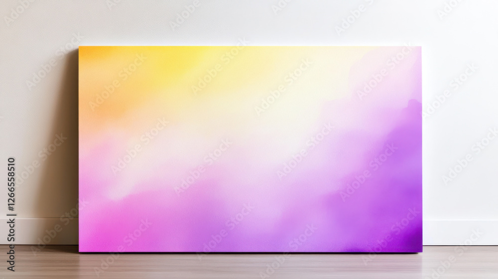 Bright watercolor gradient with soft blended strokes Bright watercolor gradient with soft blended strokes