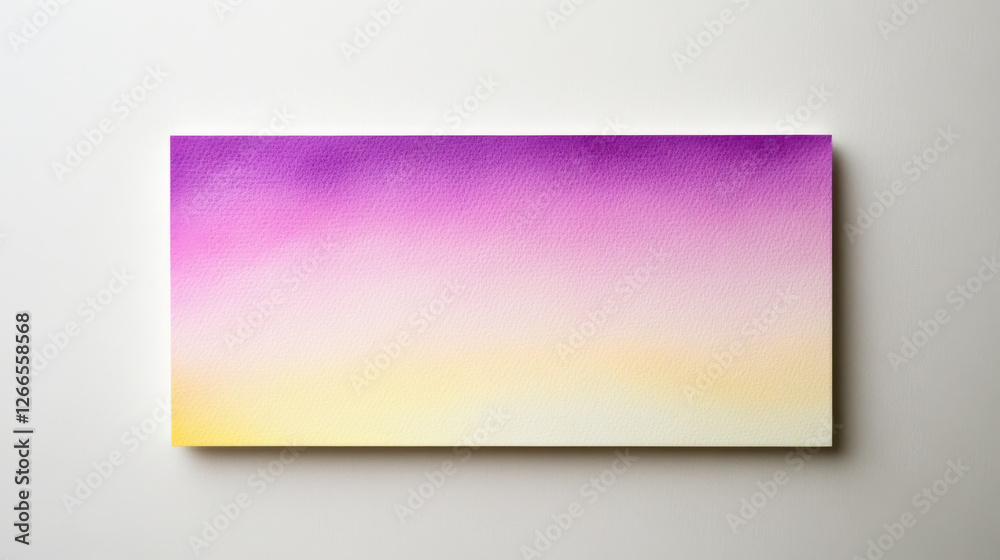 Bright watercolor gradient with soft blended strokes
