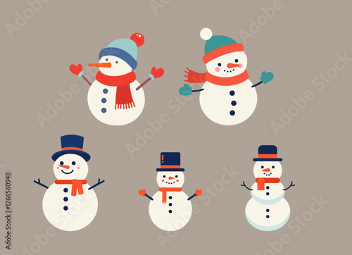 Snowman icons