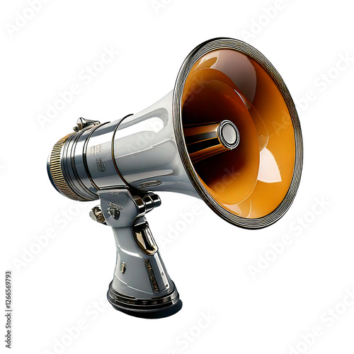 Megaphone isolated on transparent background